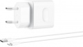 Фото Сетевое З/У USB Huawei CP404B SuperCharge + кабель USB Type-C White