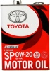 Фото товара Моторное масло Toyota Motor Oil Synthetic SP/GF6A 0W-20 4л (08880-13205)