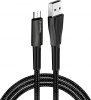 Фото товара Кабель USB AM -> micro-USB ColorWay 2.4А 1 м Black (CW-CBUM035-BK)