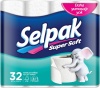 Фото товара Туалетная бумага Selpak целлюлоза 3 слоя 18.6 м 32 шт. (8690530284463)