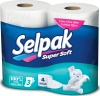 Фото товара Туалетная бумага Selpak White 4 шт. (8690530204492)