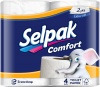 Фото товара Туалетная бумага Selpak Comfort White 4 шт. (8690530802117)
