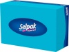 Фото товара Салфетки бумажные Selpak гигиенические в коробке Мини Микс 3 слоя 70 шт. (8690530454781)