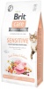 Фото товара Корм для котов Brit Care Cat GF Sensitive HDigestion & Delicate Taste 7 кг (171281/0693)