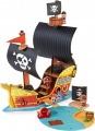 Фото Игровой набор Janod Корабль пиратов 3D (J08579)