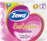 Фото Туалетная бумага Zewa Exclusive Ultra Soft 4 слоя 4 шт. (7322541188546)