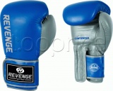Фото Боксерские перчатки Revenge 12oz Blue/Grey (EV-10-1038)