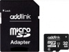 Фото товара Карта памяти micro SDHC 32GB Addlink UHS-I adapter (ad32GBMSH310A)