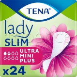 Фото Урологические прокладки Tena Lady Slim Ultra Mini Plus 24 шт. (7322541116433)