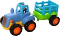Фото Спецтехника Hola Toys Трактор с прицепом (AB 326-2)