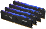 Фото Модуль памяти HyperX DDR4 64GB 4x16GB 3000MHz Fury RGB (HX430C16FB4AK4/64)