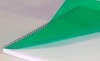 Фото товара Обложка пластиковая bindMARK Кристал прозрачная A3 180мк 100 шт. зеленая (40035)