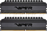 Фото Модуль памяти Patriot DDR4 64GB 2x32GB 3200MHz Viper 4 Blackout (PVB464G320C6K)