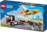 Фото Конструктор LEGO City Транспортировка самолёта на авиашоу (60289)