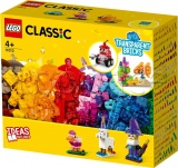 Фото Конструктор LEGO Classic Прозрачные кубики (11013)