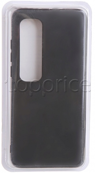 Фото Чехол для Xiaomi Mi 10 Ultra Graphite Silicon Cover Black