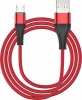 Фото товара Кабель USB -> micro-USB Jellico KDS-120 1m 3A Red