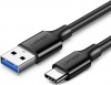 Фото товара Кабель USB3.2 Gen1 AM -> USB Type C UGREEN US184 1 м Black (20882)