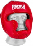 Фото Шлем боксёрский закрытый PowerPlay 3068 Red/White S