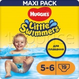 Фото Подгузники-трусики для плавания Huggies Little Swimmer 5-6 19 шт. (5029053538433)