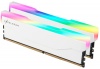 Фото товара Модуль памяти Exceleram DDR4 16GB 2x8GB 3600MHz RGB X2 Series White (ERX2W416369AD)