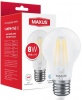 Фото товара Лампа Maxus LED A60 FM 8W 4100K 220V E27 Frosted (1-MFM-762)