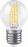Фото Лампа Maxus LED G45 FM 7W 2700K 220V E27 Clear (1-MFM-743)