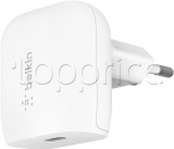 Фото Сетевое З/У USB Belkin Home Charger 20W Type-C PD White (WCA003VFWH)