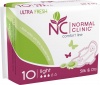 Фото товара Женские гигиенические прокладки Normal Clinic Comfort Ultra Silk&Dry 10 шт. NCF01B (090-430)