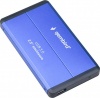 Фото товара Карман для SSD/HDD 2.5" USB3.2 Gen1 Gembird EE2-U3S-2-B Blue SATA
