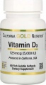 Фото Витамин D3 California Gold Nutrition 5000МЕ 90 желатиновых капсул (CGN01065)