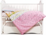 Фото Бампер для кроватки Twins Comfort Утята Pink (2051-C-026)