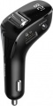 Фото Трансмиттер Baseus Streamer F40 AUX wireless MP3 car charger Black (CCF40-01)