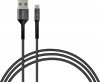 Фото товара Кабель USB -> micro-USB Intaleo CB0 1.2 м Black/Grey (1283126495649)