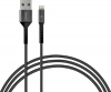 Фото товара Кабель USB -> Lightning Intaleo CB0 1.2 м Black/Grey (1283126495625)