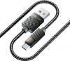 Фото товара Кабель USB -> micro-USB Luxe Cube Premium 1 м Grey (8886668686167)