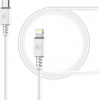 Фото товара Кабель USB Type-C -> Lightning Piko 1.2 м White (CB-TL11)