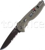 Фото Нож SOG Flash II Black Blade Serrated Olive (STGFSA-98)