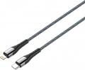 Фото Кабель USB Type C -> Lightning ColorWay 1 м Grey (CW-CBPDCL033-GR)
