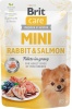 Фото товара Корм для собак Brit Care Mini pouch с кроликом и лососем 85 г (100218/4432/100913)