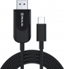Фото товара Кабель USB Type C -> HDMI REAL-EL CHD-180 Black 1.8 м