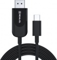 Фото Кабель USB Type C -> HDMI REAL-EL CHD-180 Black 1.8 м