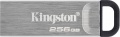 Фото USB флеш накопитель 256GB Kingston DataTraveler Kyson Silver/Black (DTKN/256GB)