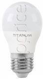 Фото Лампа Titanum LED G45 6W E27 4100K (TLG4506274)