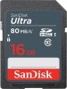 Фото товара Карта памяти SDHC 16GB SanDisk Ultra Lite C10 UHS-I (SDSDUNS-016G-GN3IN)