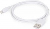 Фото товара Кабель USB -> Lightning Cablexpert 1 м White (CC-USB2-AMLM-W-1M)