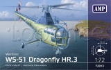 Фото Модель AMP Многоцелевой вертолет WS-51 Dragonfly HR/3 (Royal Navy) (AMP72013)