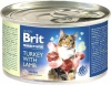 Фото товара Корм для котов Brit Care Premium by Nature Cat Индейка с ягненком 200 г (100617/5049)