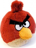 Фото Игрушка мягкая озвученная Angry Birds Птичка красная 20 см (90899)