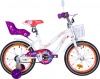 Фото товара Велосипед двухколесный Formula Flower Premium St 16" White/Orange/Violet 2021 (OPS-FRK-16-147)
